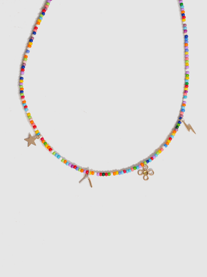 Shop OXB Beaded Charm Necklace