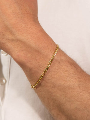 Shop OXB Bracelet XL Figaro Chain Bracelet