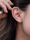 Shop OXB Earrings Tiny Heart Studs, 14k