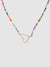 Shop OXB Gold Filled Beaded Open Heart Necklace