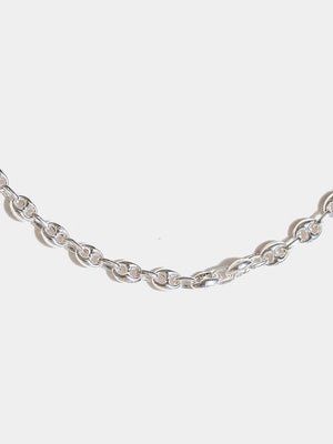Shop OXB Necklace Anchor Chain, Sterling Silver