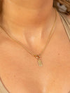 Shop OXB Necklace Monogram Abby Necklace