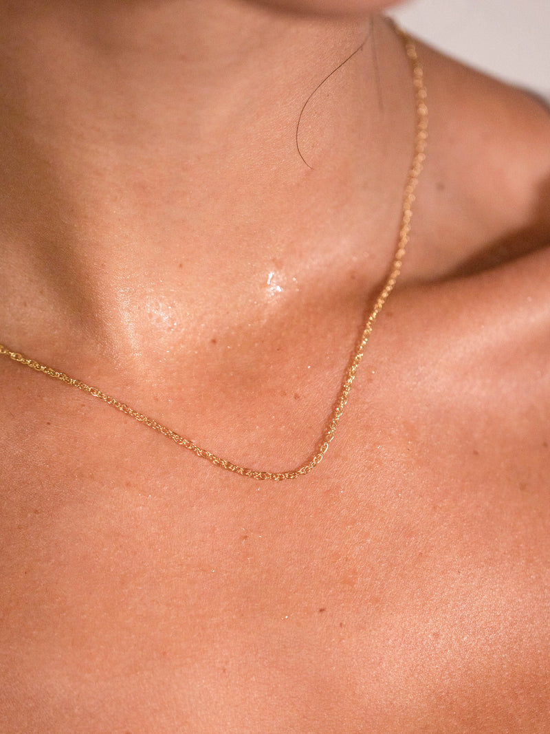 Shop OXB Necklace Gold Filled / 6" Rope Chain