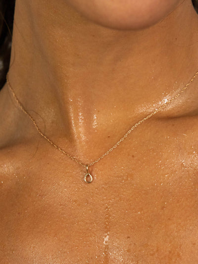 Shop OXB Necklaces Diamond Droplet