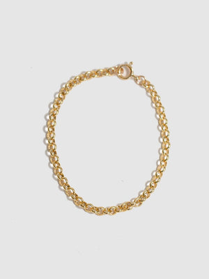 Shop OXB Necklaces Gold Filled / 6" XL Rolo Chain Bracelet