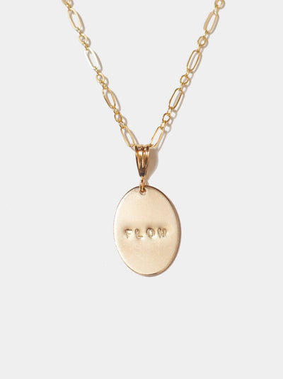 Shop OXB Necklaces Gold Filled / Figgy Chain / 16" Mantra Sue Necklace
