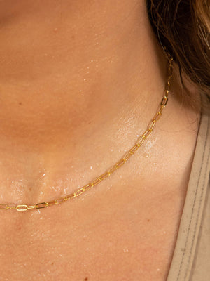 Shop OXB Necklaces Paperclip Chain