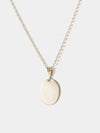 Shop OXB Necklaces Sterling Silver / Rolo Chain / 16" Monogram Sue Necklace
