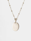 Shop OXB Necklaces Sterling Silver / Satellite Chain / 16" Mantra Sue Necklace