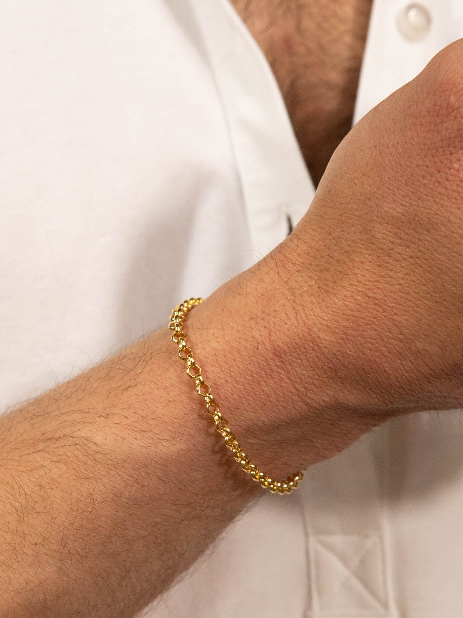 Shop OXB Necklaces Gold Filled / 6" XL Rolo Chain Bracelet