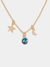 Space Jam Necklace, Topaz
