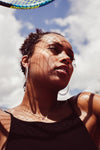 Shop OXB Space Jam Necklace, Rose Quartz