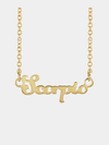 Shop OXB Zodiac Nameplate
