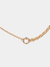 Shop OXB Necklace Gold Filled / 16" Rolo Halfcourt Necklace