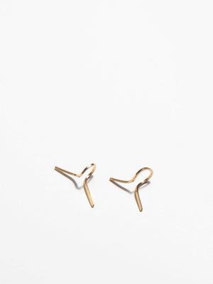 OXBStudio Earrings Gold Filled Twist Tie