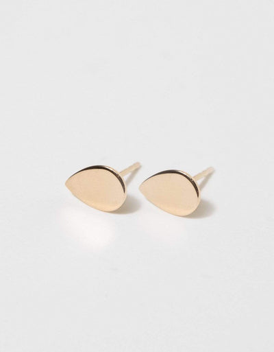 Shop OXB Earrings Pair Sweat Drop Stud, 14k gold