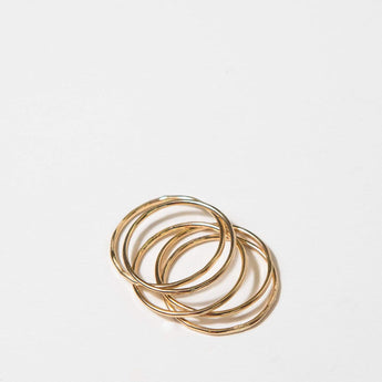 OXBStudio Rings 5 / Gold Filled Stack Ring